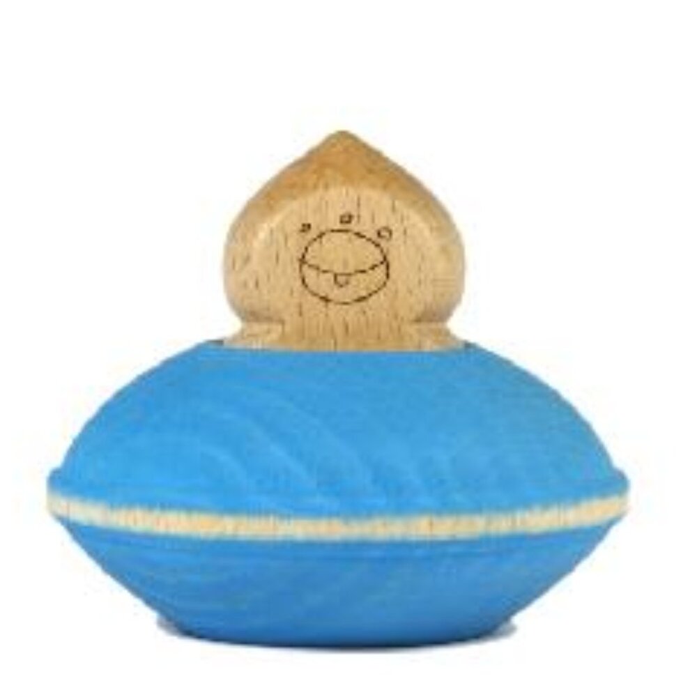 NWT Ocamora Wooden Toys Blue UFO & Alien